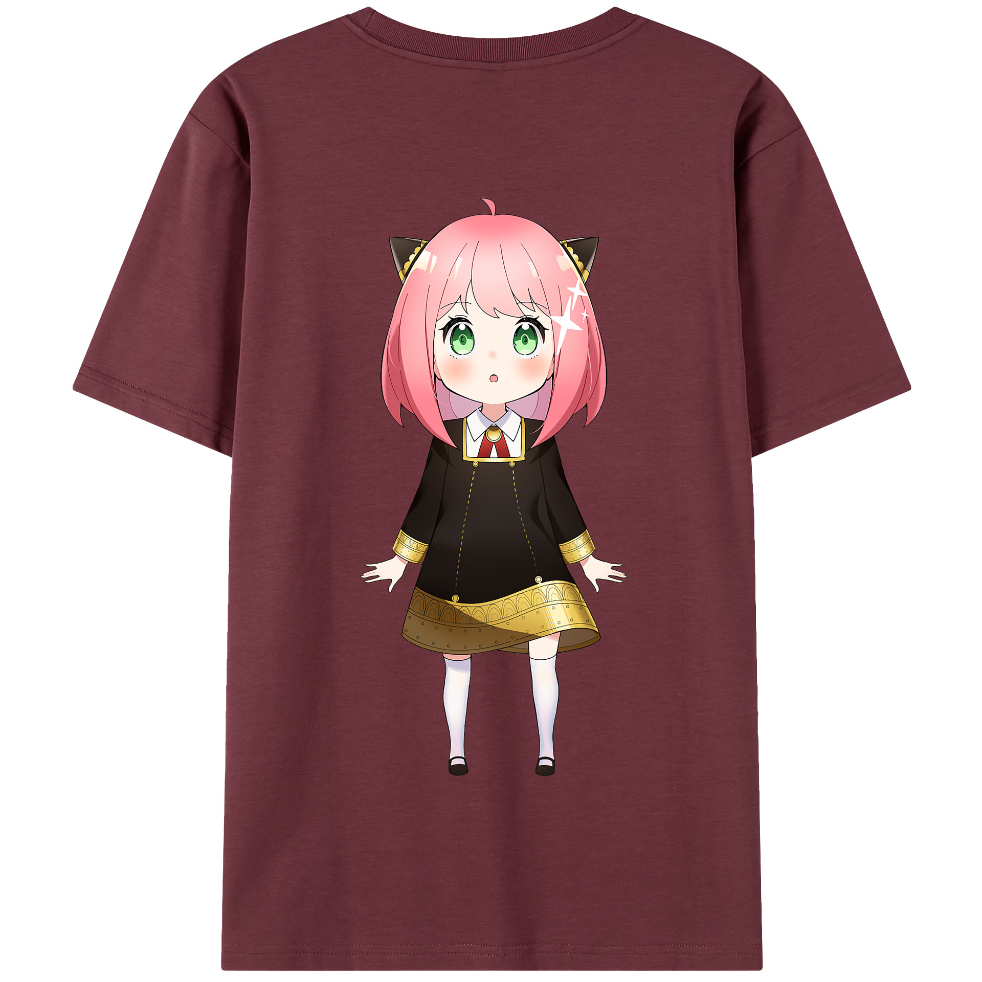 （画像用） SPY×FAMILY间谍家家酒 綿100％半袖Tシャツ（背面プリント）